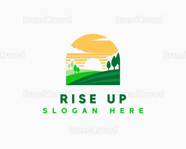 Field Landscaping Property Logo