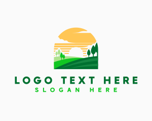 Landscaping - Field Landscaping Property logo design