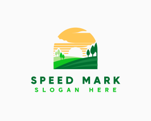 Field Landscaping Property Logo