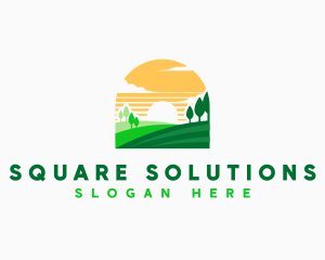 Field Landscaping Property Logo