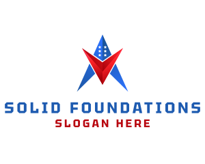 Media - Modern Patriotic Brand logo design