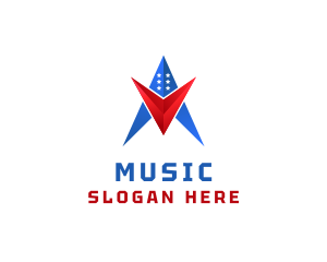 General - Modern Patriotic Brand logo design