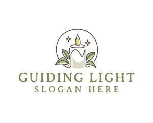 Candle Light Wax logo design