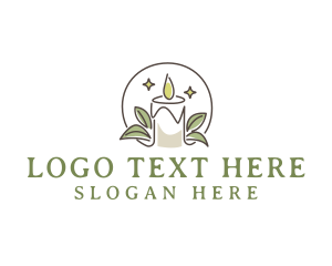 Religious - Candle Light Wax logo design