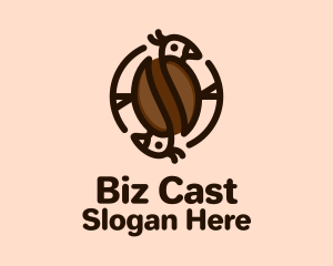 Coffee Bean Bird Logo