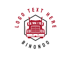 Truck Cargo Logistic Logo