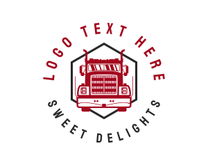Truckload - Truck Cargo Logistic logo design