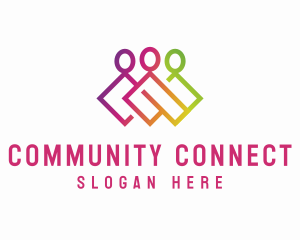 Community Wellness Support logo design