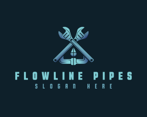 Plumbing Pipe Maintenance logo design