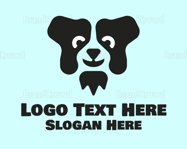 Border Collie Dog Logo