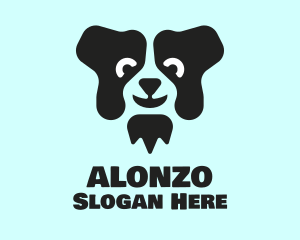 Border Collie Dog logo design