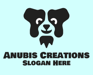 Border Collie Dog logo design