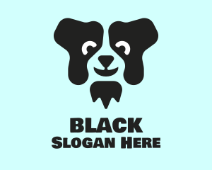 Border Collie Dog logo design