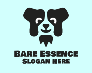 Border Collie Dog logo design