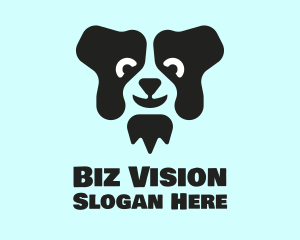 Border Collie Dog logo design