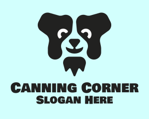 Border Collie Dog logo design