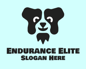 Border Collie Dog logo design