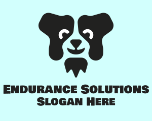 Border Collie Dog logo design