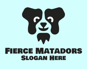 Border Collie Dog logo design