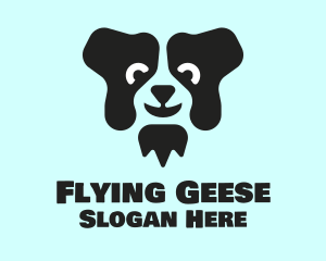 Border Collie Dog logo design