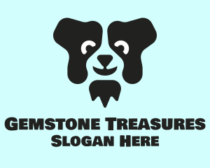 Border Collie Dog logo design