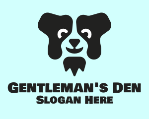 Border Collie Dog logo design