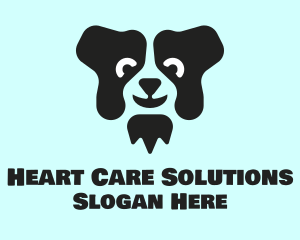 Border Collie Dog logo design