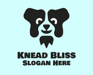 Border Collie Dog logo design