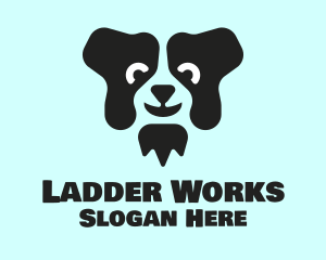 Border Collie Dog logo design