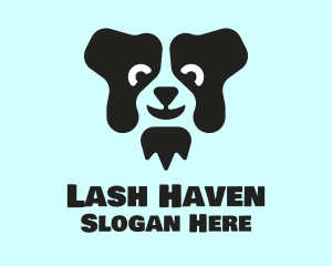 Border Collie Dog logo design