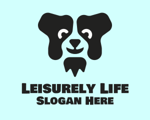 Border Collie Dog logo design