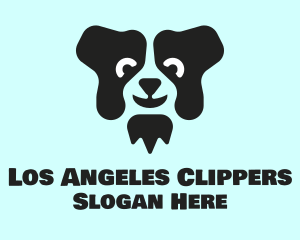 Border Collie Dog logo design