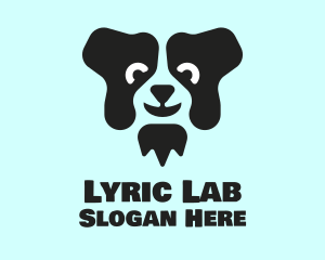 Border Collie Dog logo design