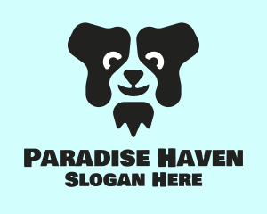 Border Collie Dog logo design