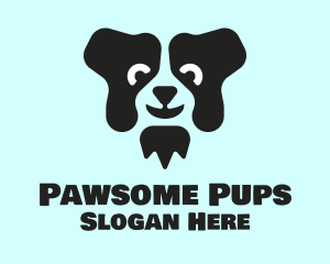 Dog - Border Collie Dog logo design