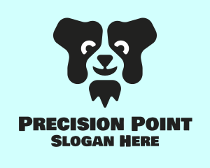 Border Collie Dog logo design