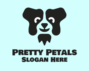 Border Collie Dog logo design