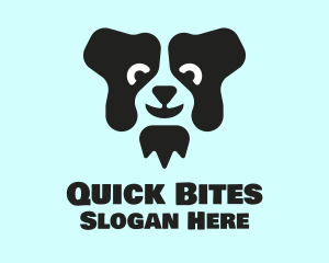 Border Collie Dog logo design