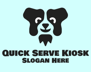 Border Collie Dog logo design