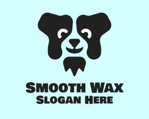 Border Collie Dog logo design