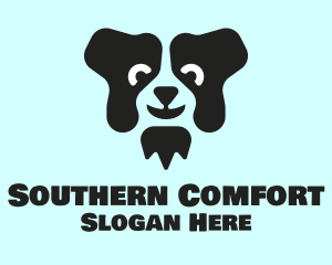 Border Collie Dog logo design