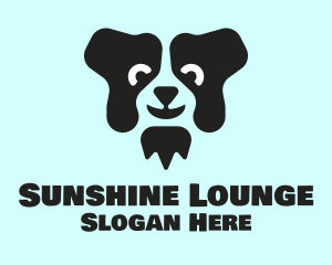 Border Collie Dog logo design