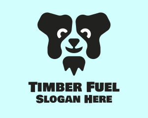 Border Collie Dog logo design