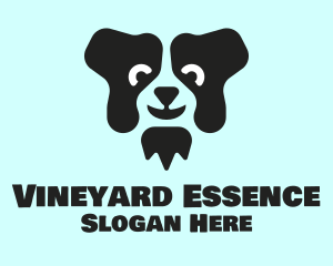 Border Collie Dog logo design