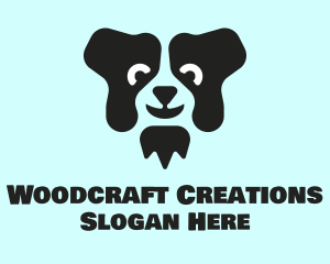 Border Collie Dog logo design