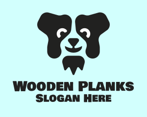 Border Collie Dog logo design