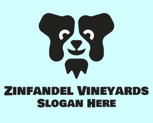 Border Collie Dog logo design