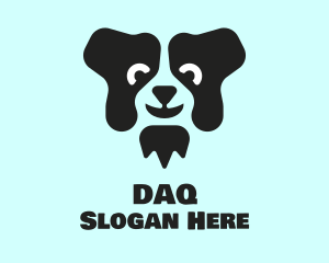 Cartoon - Border Collie Dog logo design