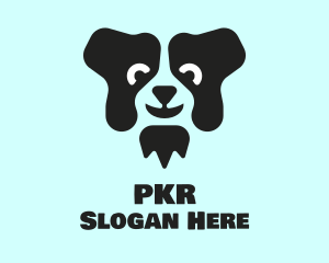 Border Collie Dog logo design