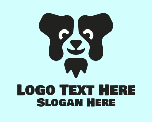 Veterinarian - Border Collie Dog logo design